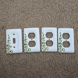 All 4 for $20 Plug covers and a light switch cover